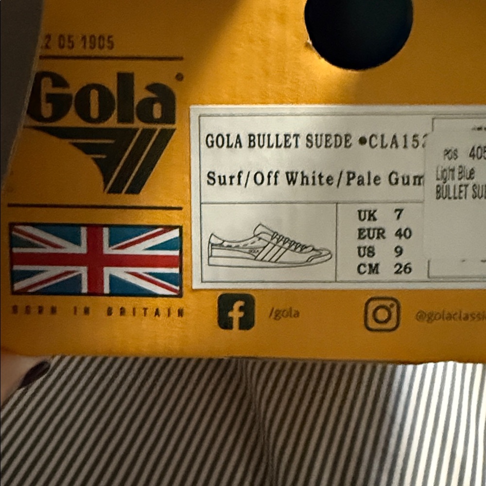 Women’s Gola sneakers size 9 - Picture 4 of 4